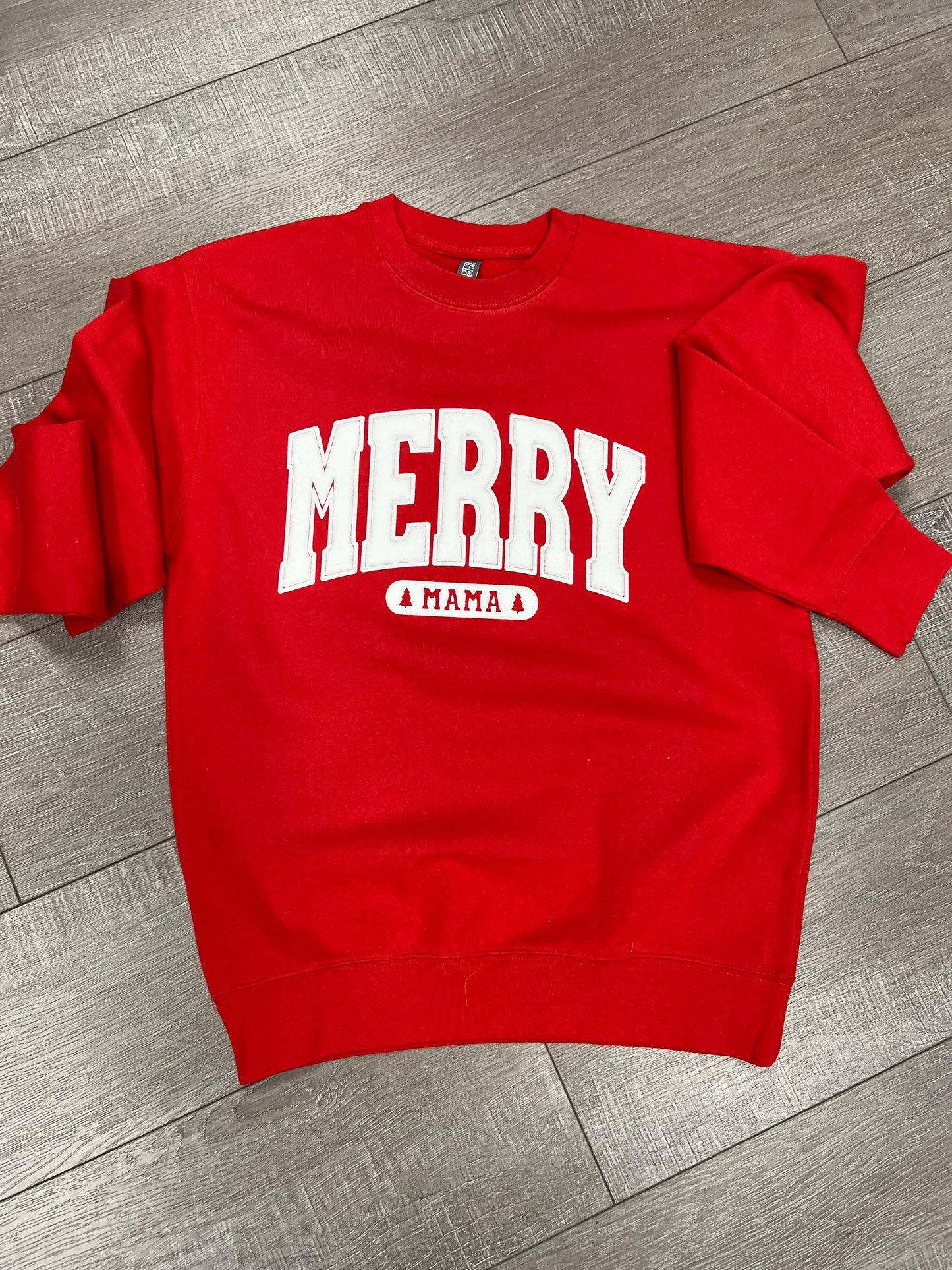 Merry Mama Puff Christmas Sweater