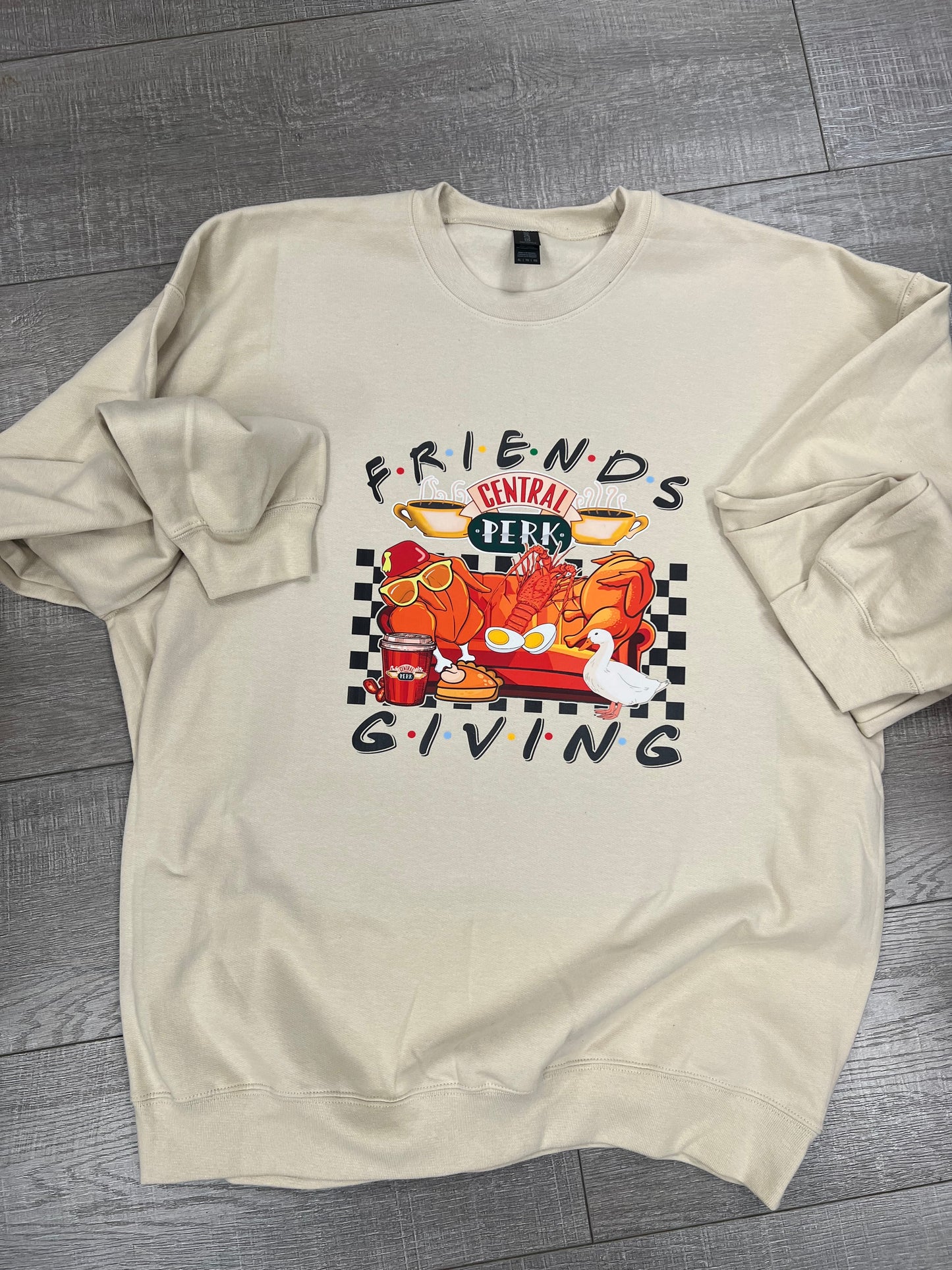 Friends Giving (bone) Sweater