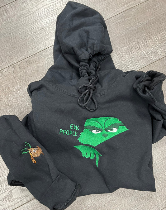 Ew People Embroidered Hoodie or Sweatshirt