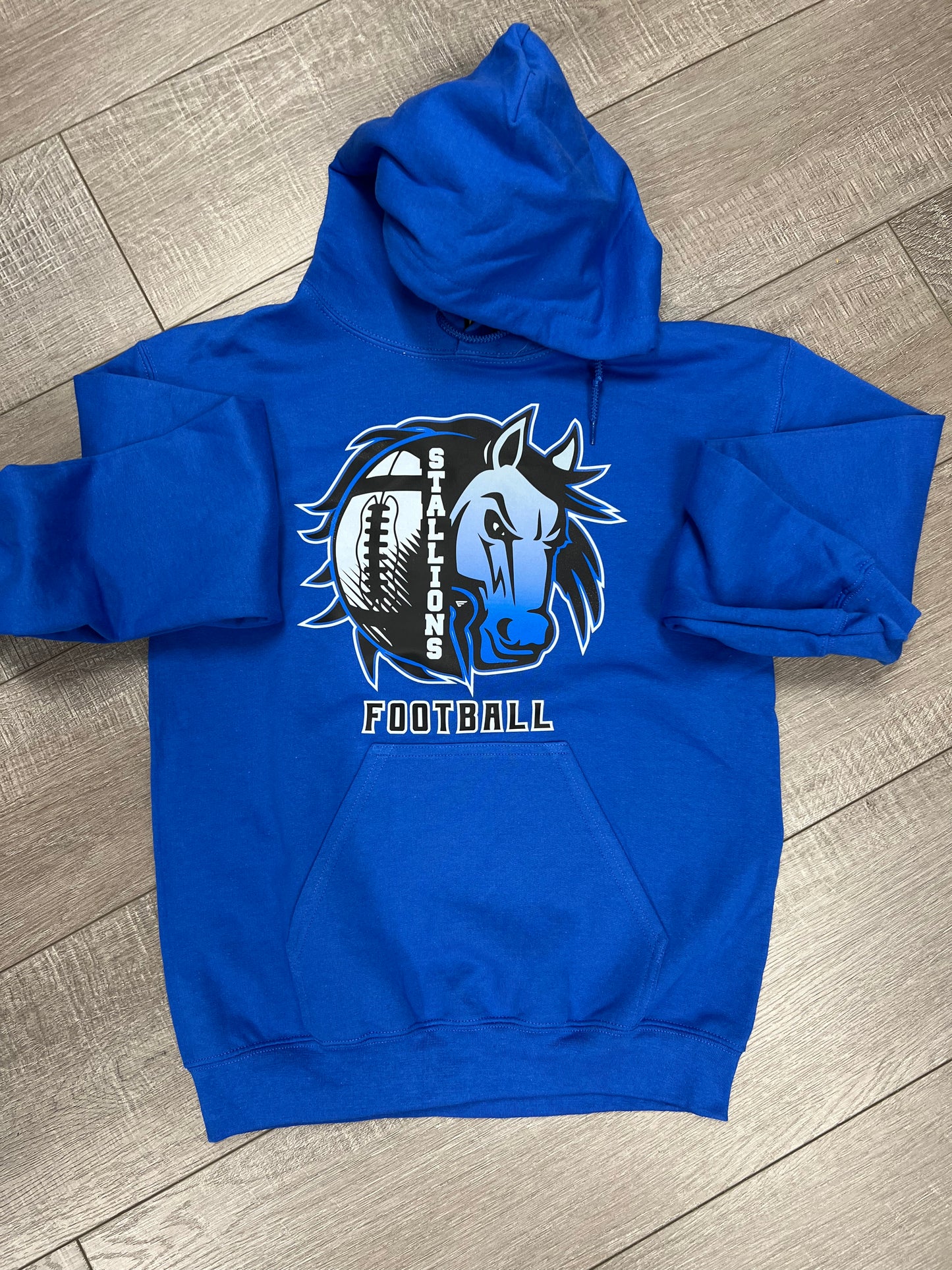 MH STALLIONS MAD FOOTBALL HOODIE