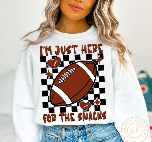 I’m just here for the snacks