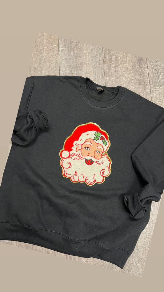 Santa Face Patch red hat