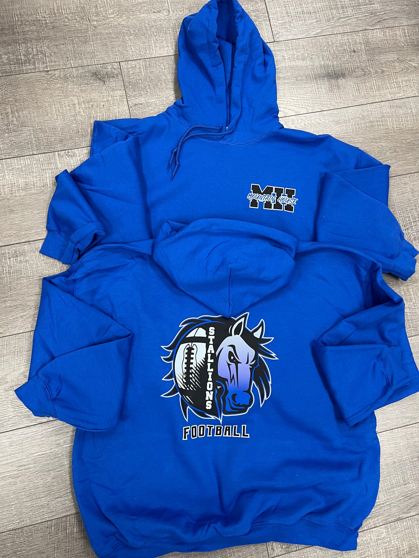 MH STALLIONS MAD FOOTBALL HOODIE