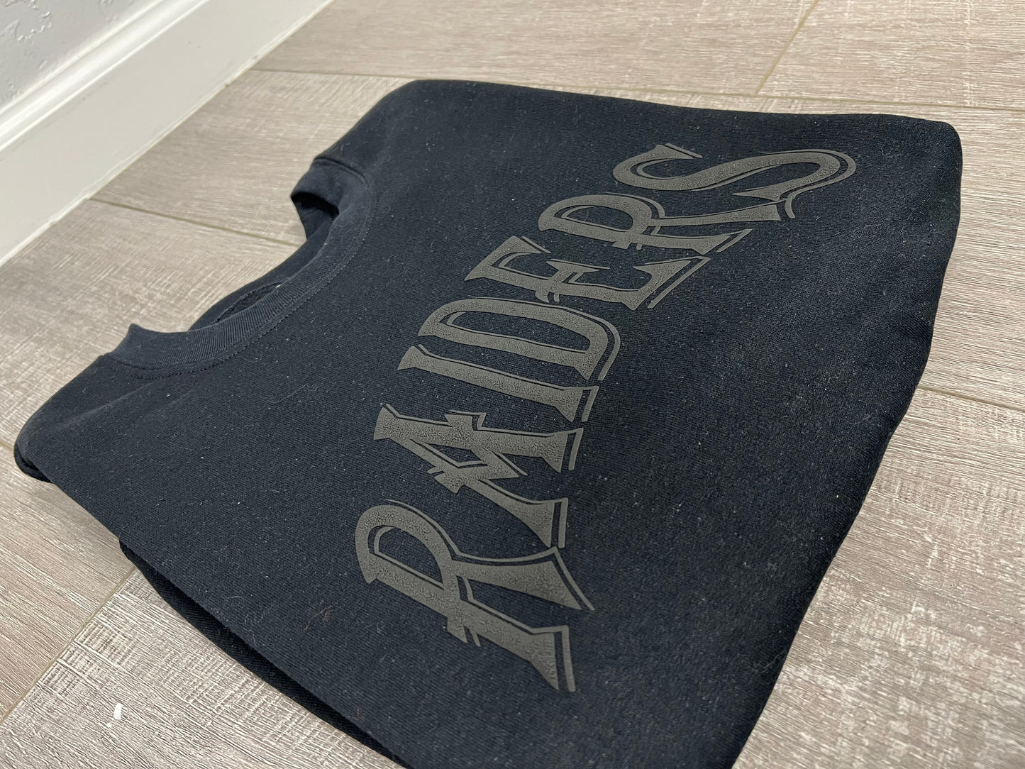 BLACK puff sweatshirt