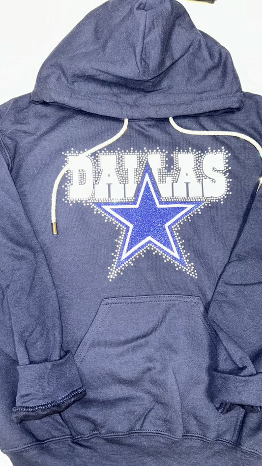 Dallas Nation Bling hoodie