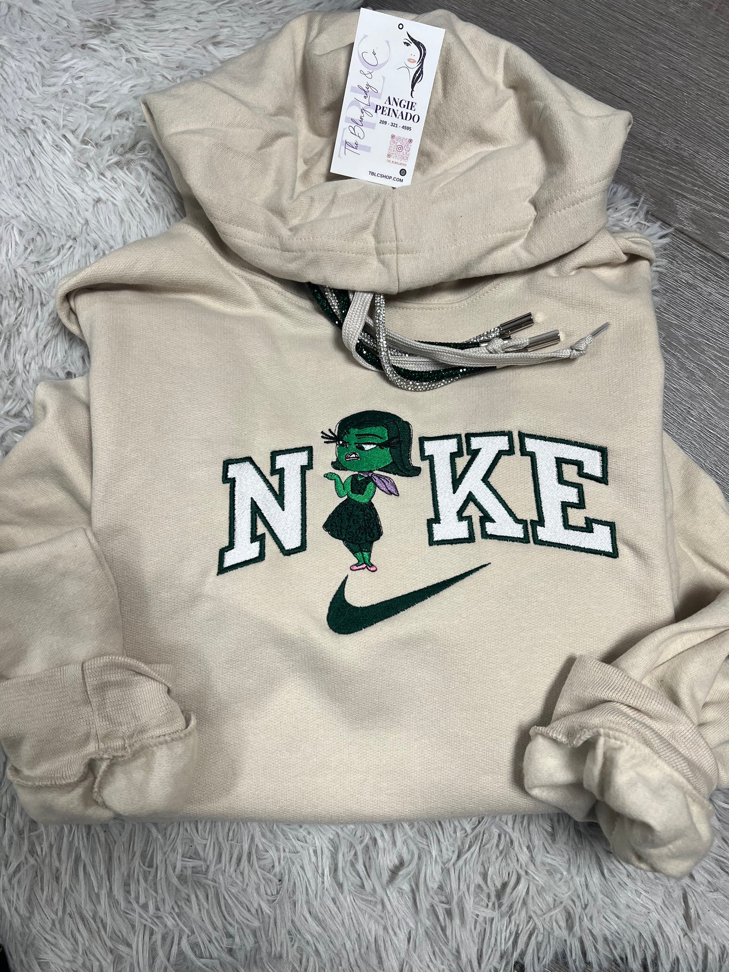 Disgust swoosh Embroidered Hoodie or Sweatshirt