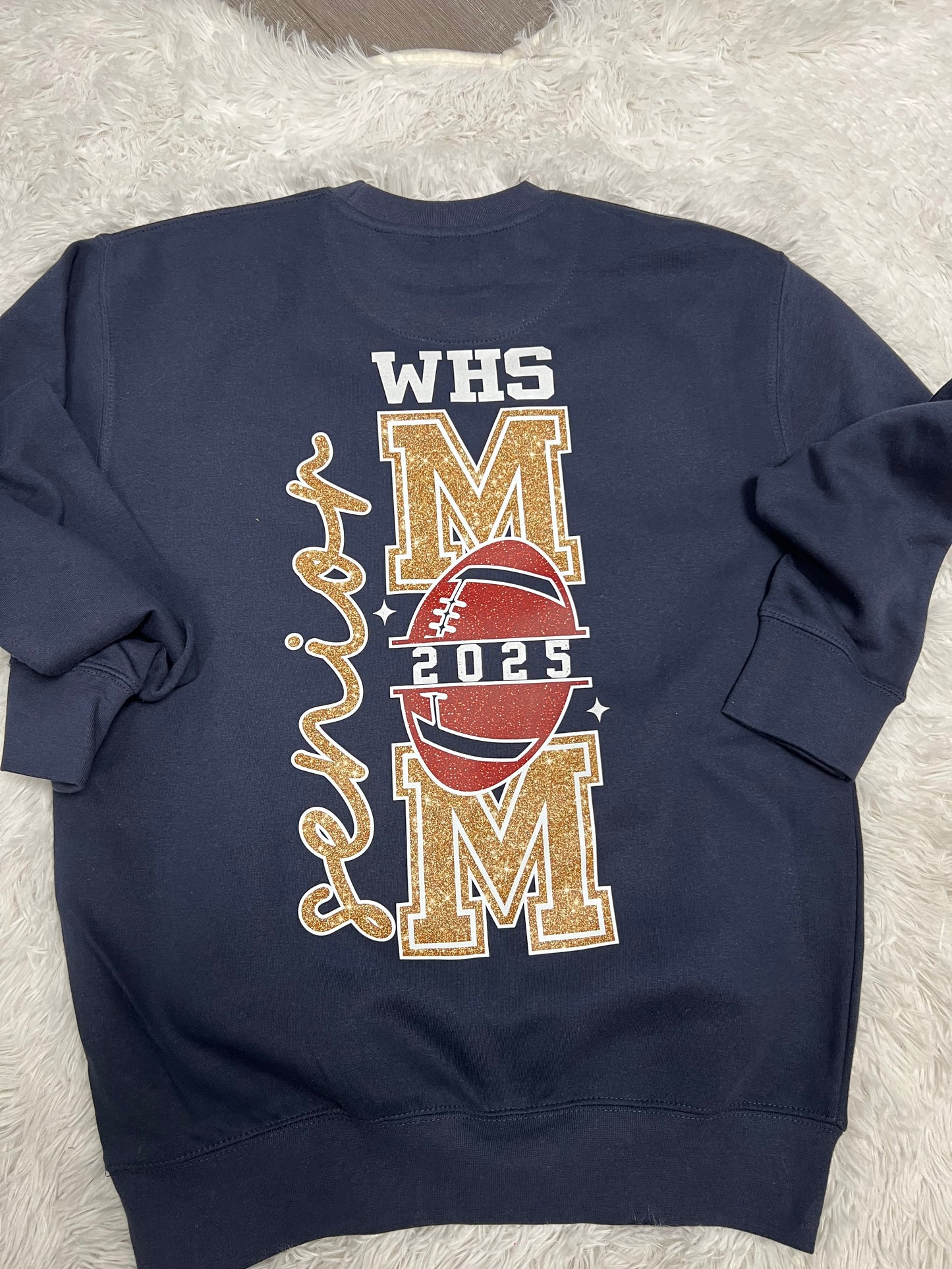 WHS SENIOR MOM Crew SWEATER