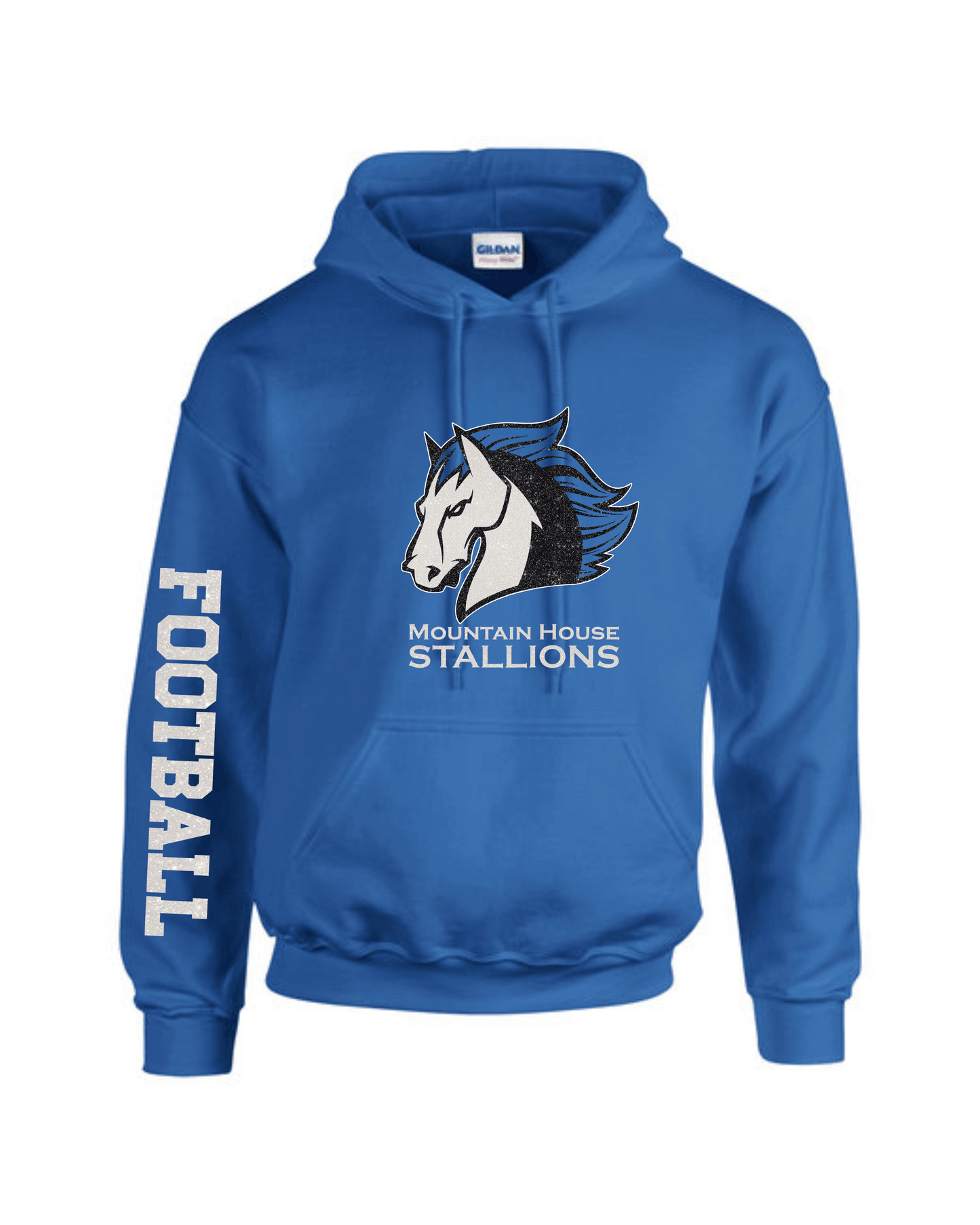 MH STALLIONS GLITTER HOODIE