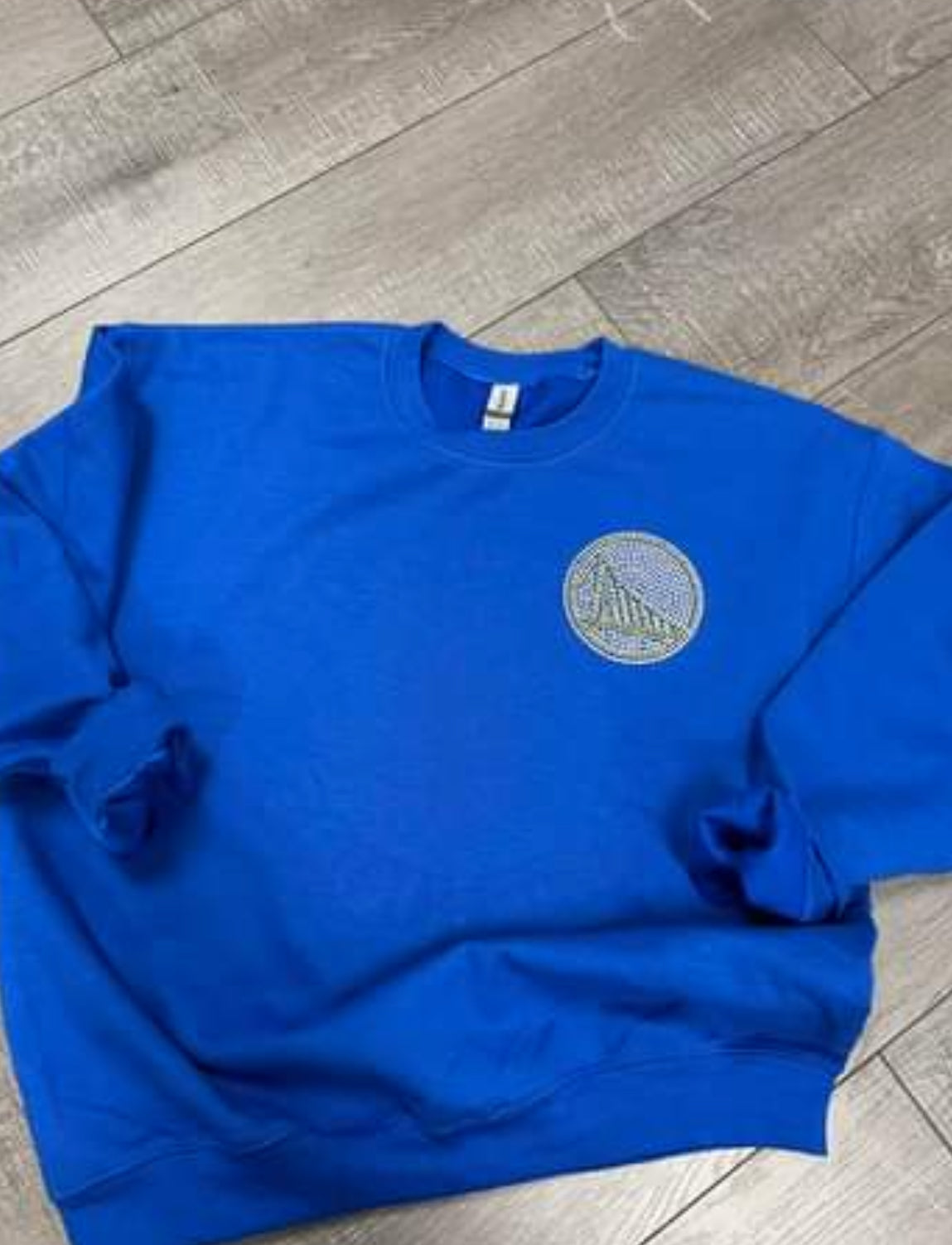 WARRIORS BLING SWEATER