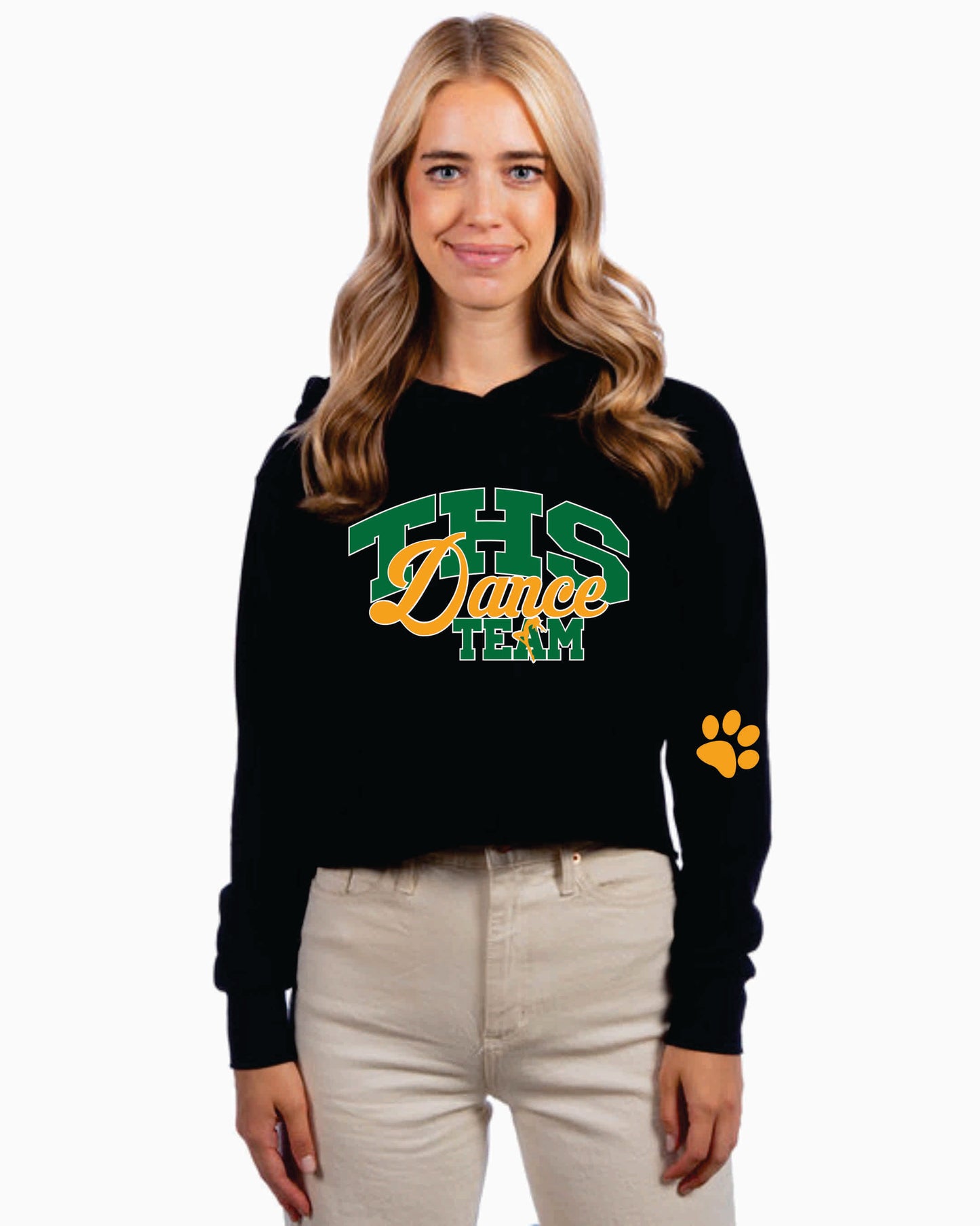 THS Dance Team Crop hoodie