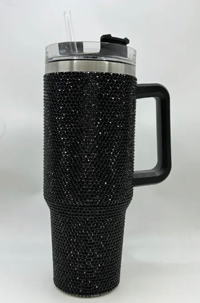 Bling 40 oz. Tumbler W/Handle