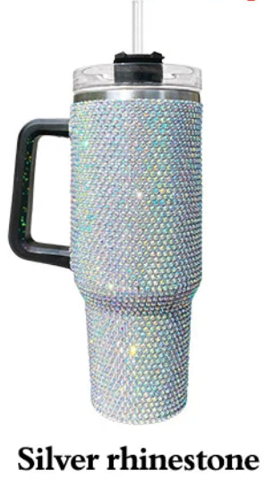 40 oz Bling tumbler RTS