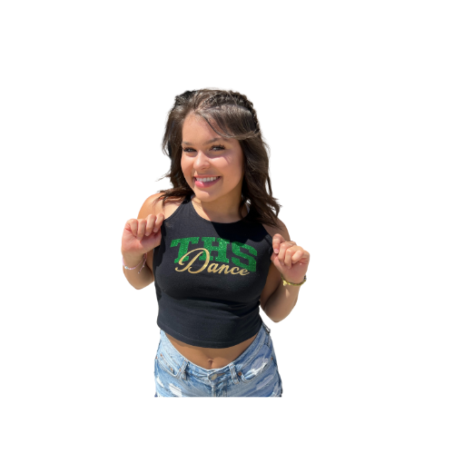 THS DANCE / CHEER CROP TANK