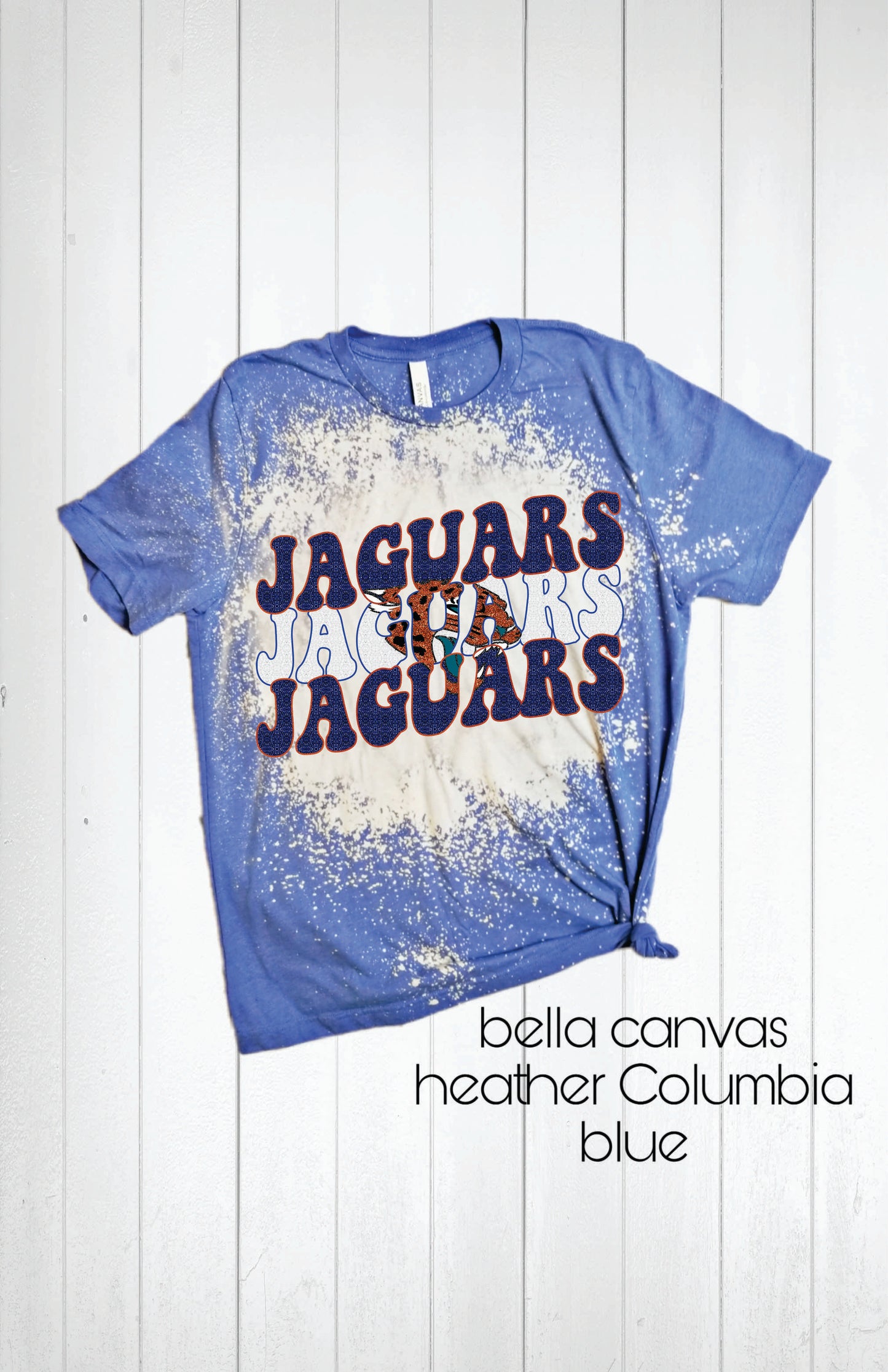 KHS JAGS LOGO BLEACGED TEE