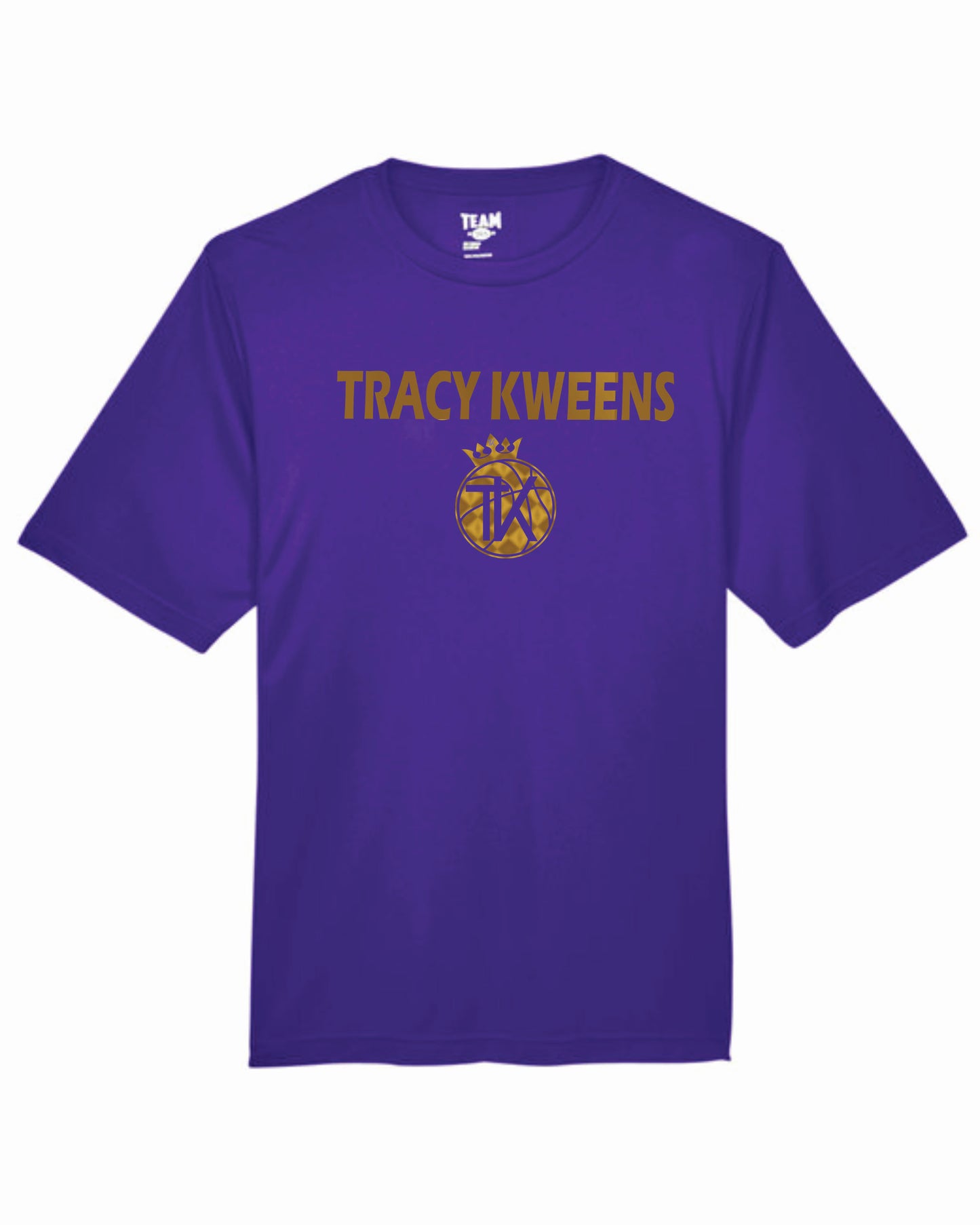 TRACY KWEENS PERFOMRNACE PRACTICE SPIRIT TSHIRT