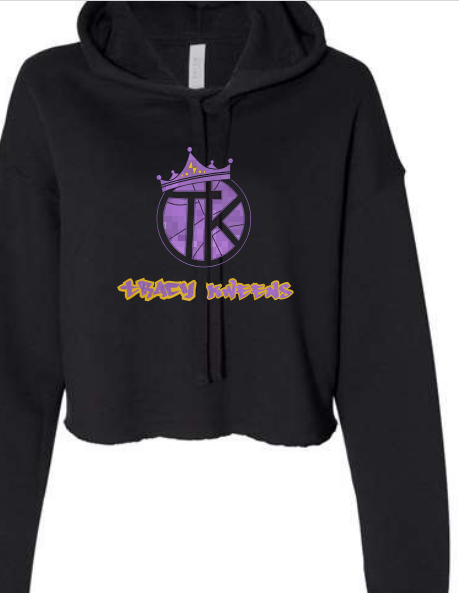 Tracy Kweens crop Hoodie