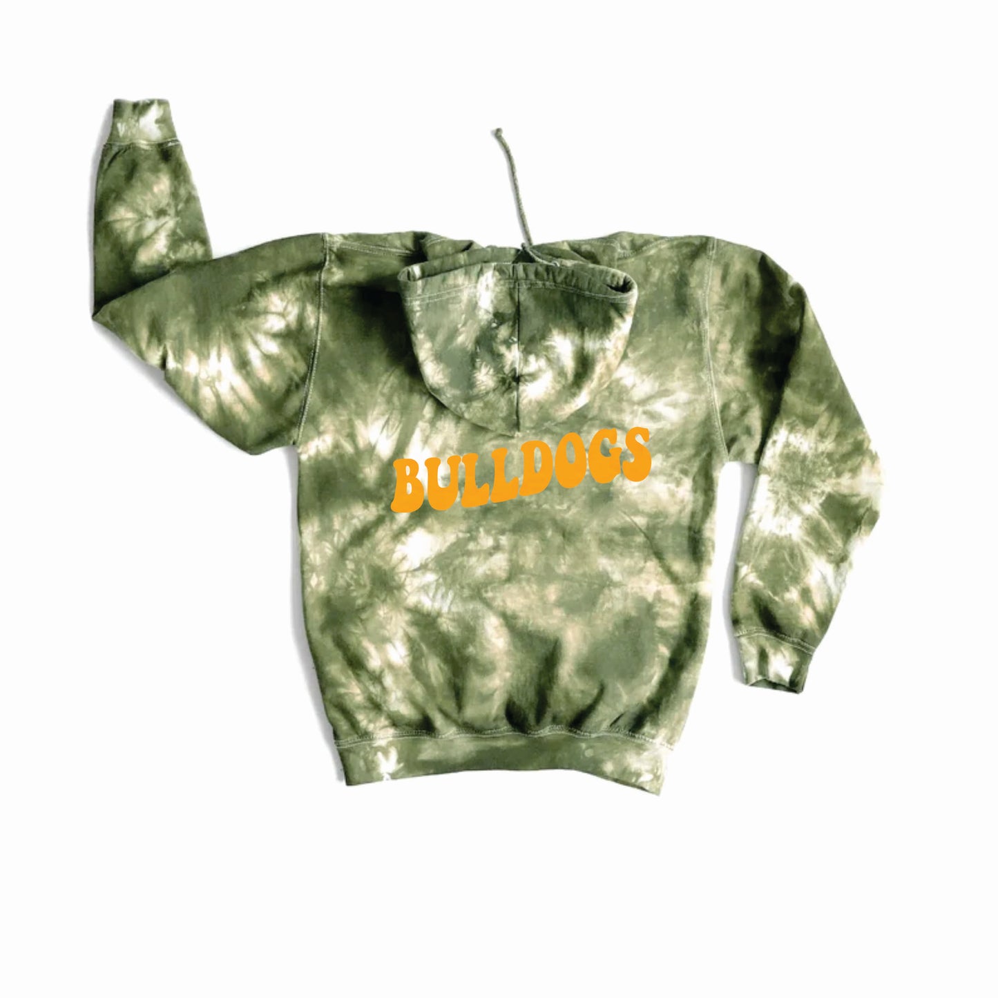 THS BULLDOGS SENIOR TIE DYE HOODIE