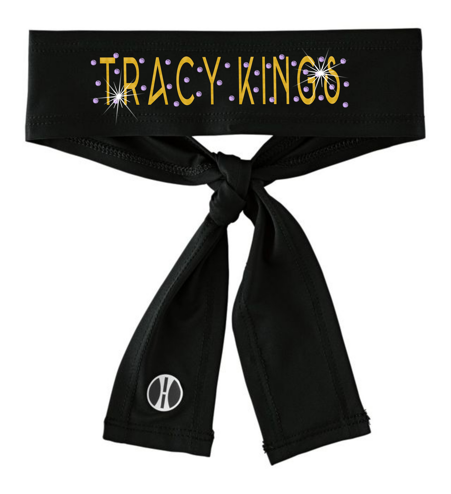 TK BLING ZOOM TIE HEADBAND