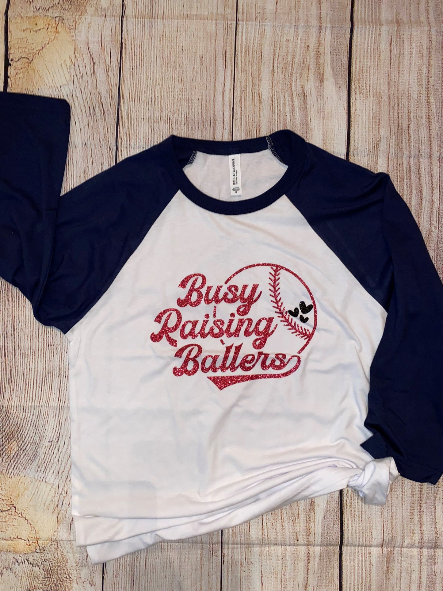 Busy Raising Ballers Glitter Ragland