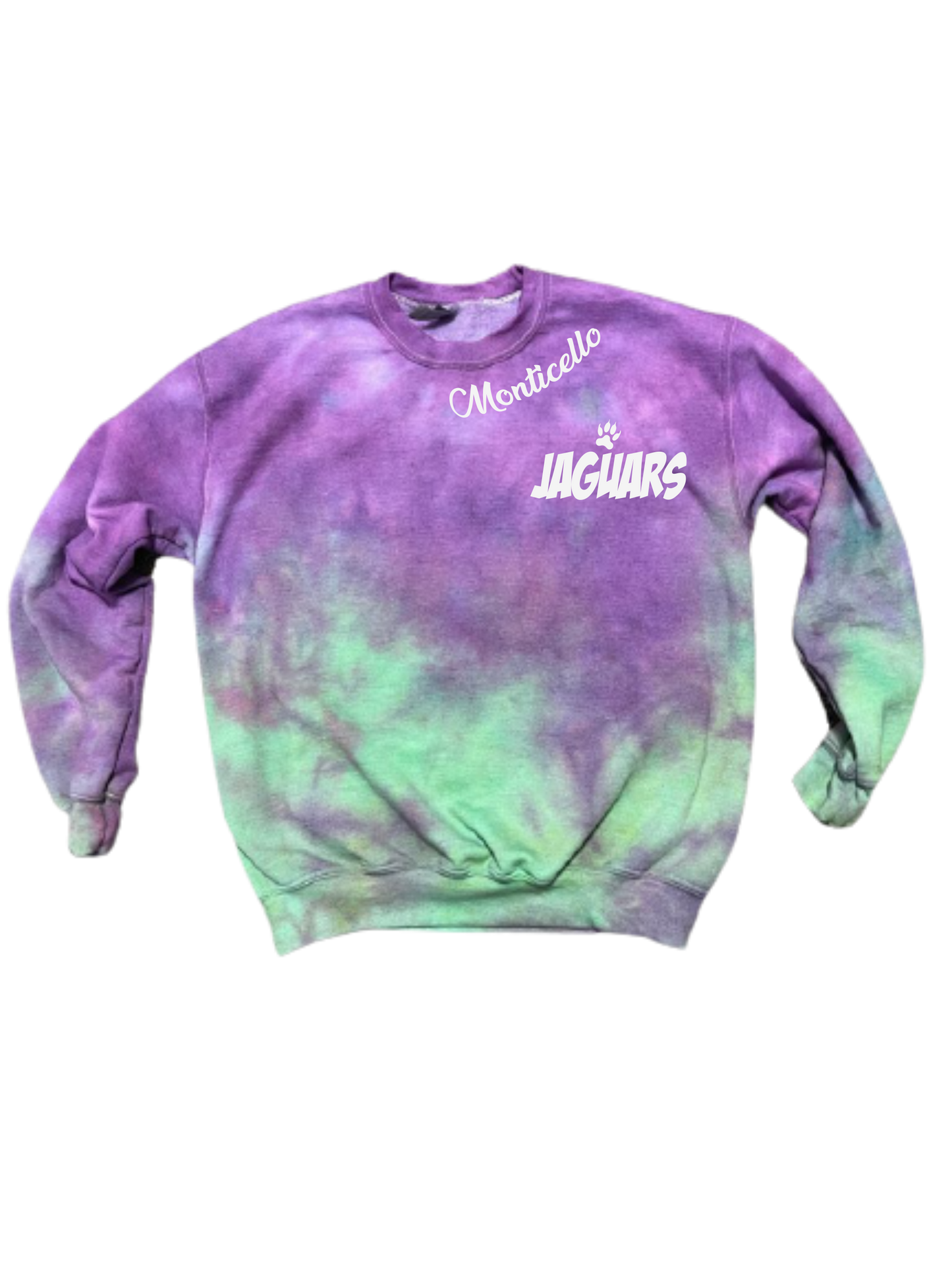 Monticello Fall 2 color Tie Dye Sweatshirt