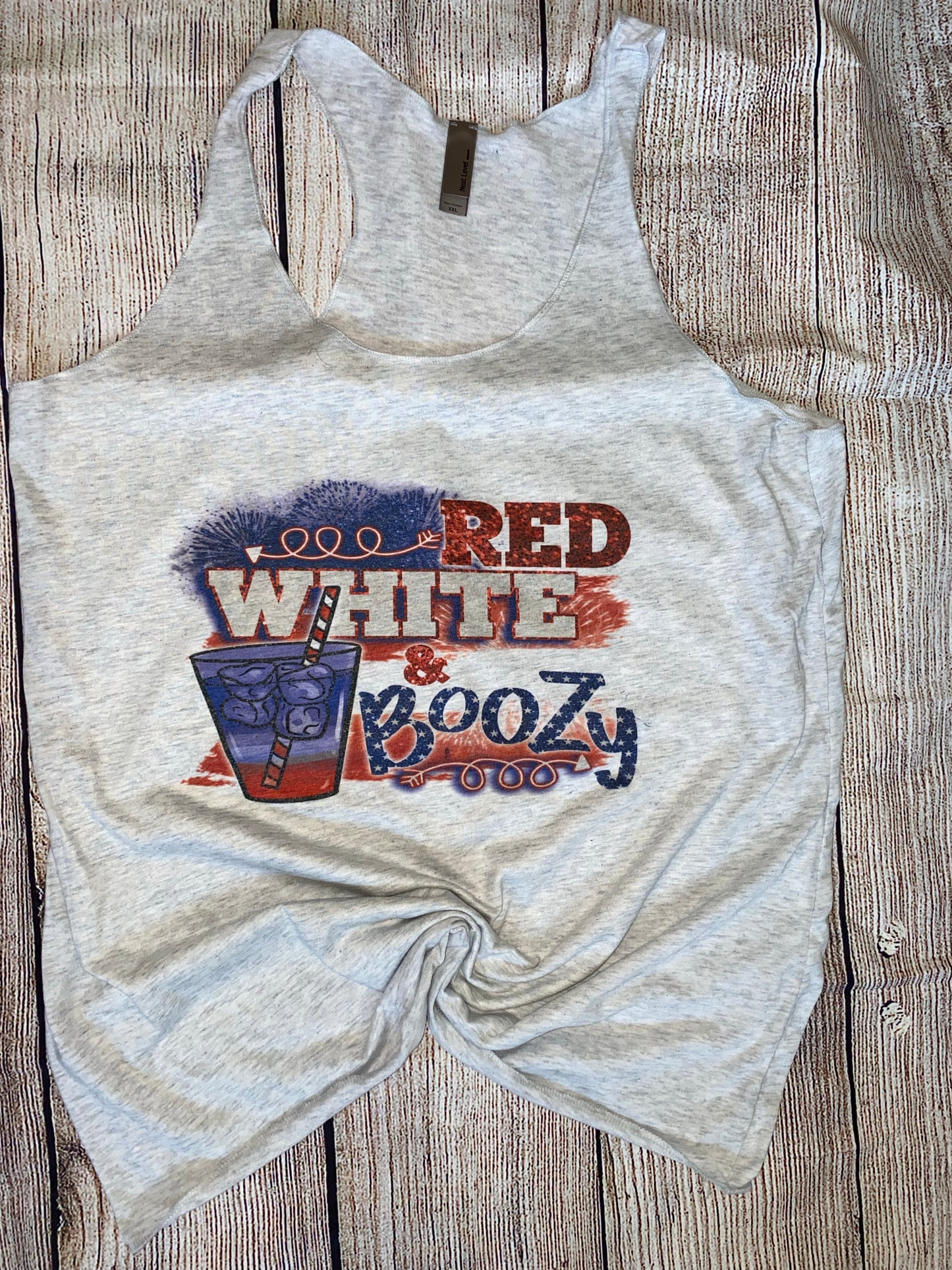 Boozy Ladies Racerback Tank