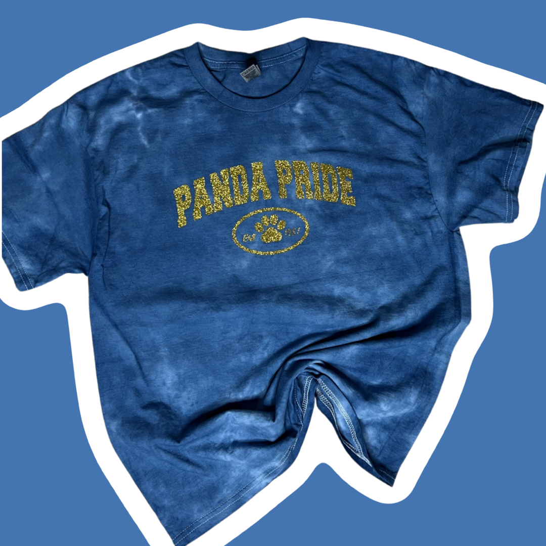 VILLALOVOZ PANDA PRIDE TIE DYE TEE