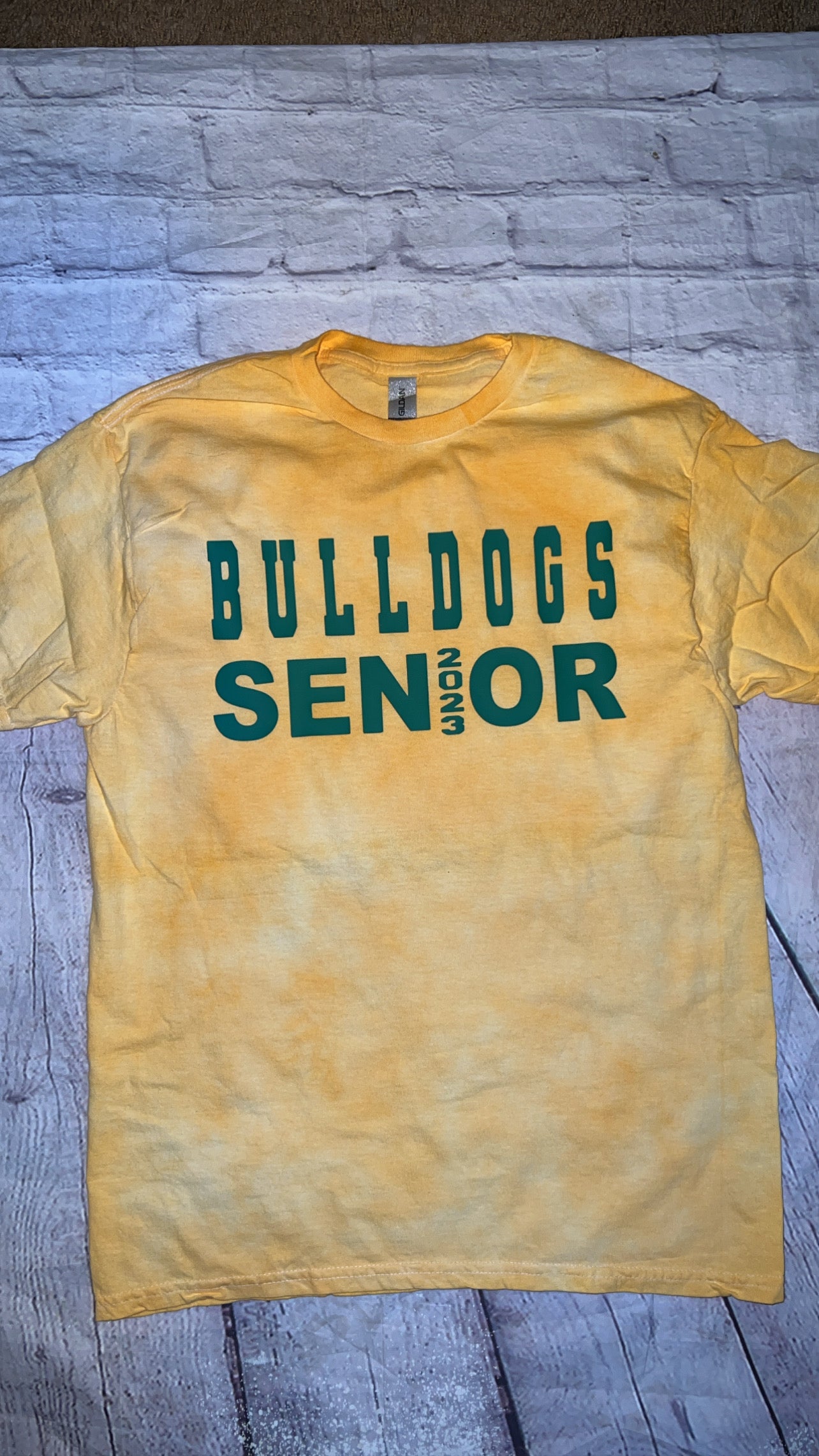 THS BULLDOGS SENIOR TIE DYE TEE