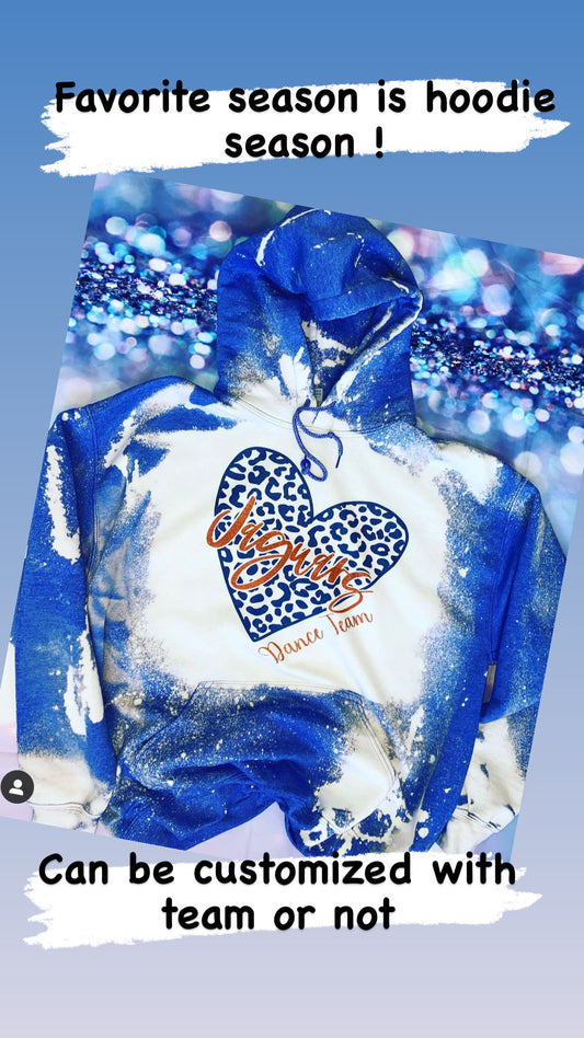 KHS Jaguar Love bleached Hoodie