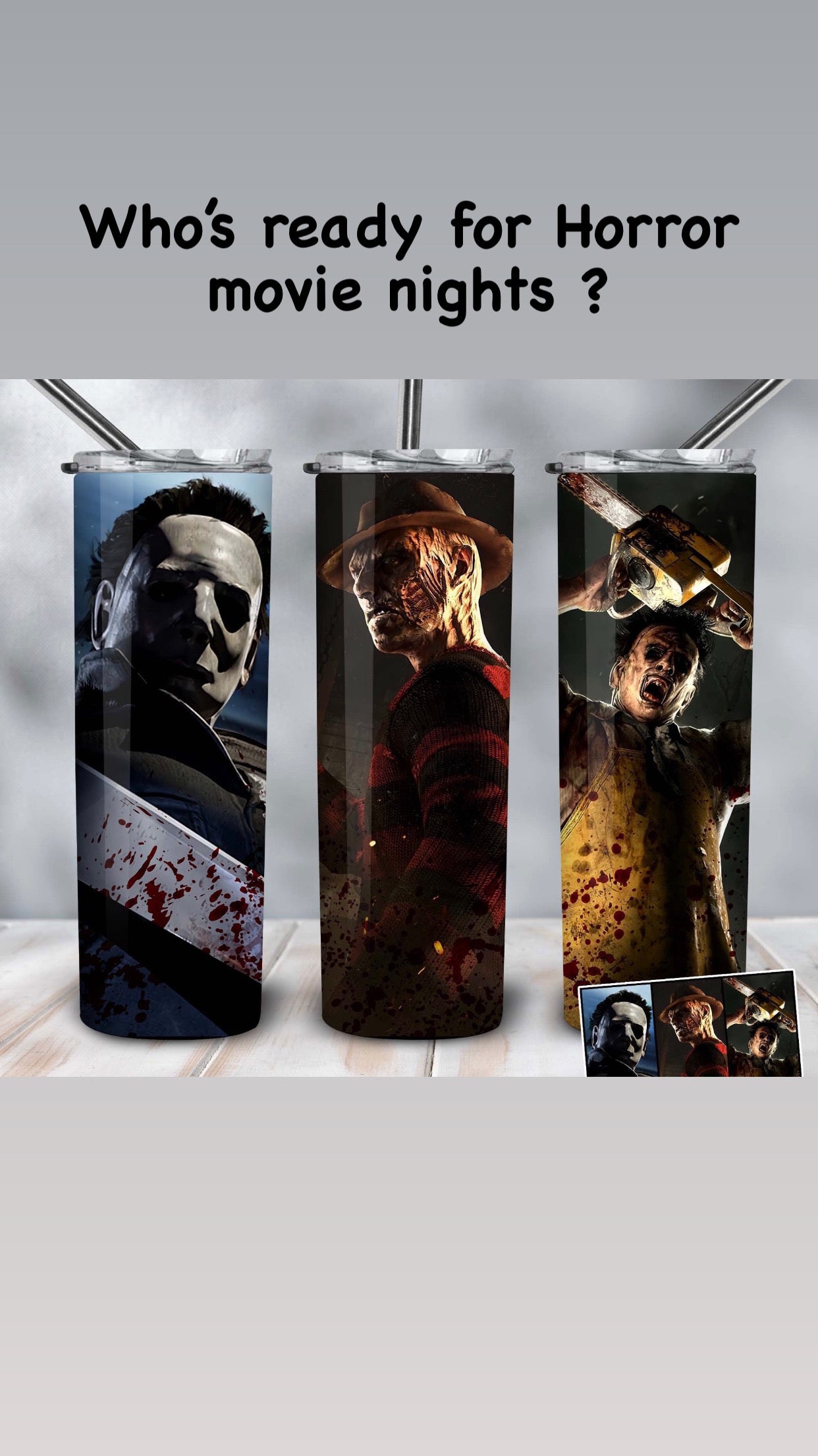 Boys of Fall HALLOWEEN 20 oz. Tumbler