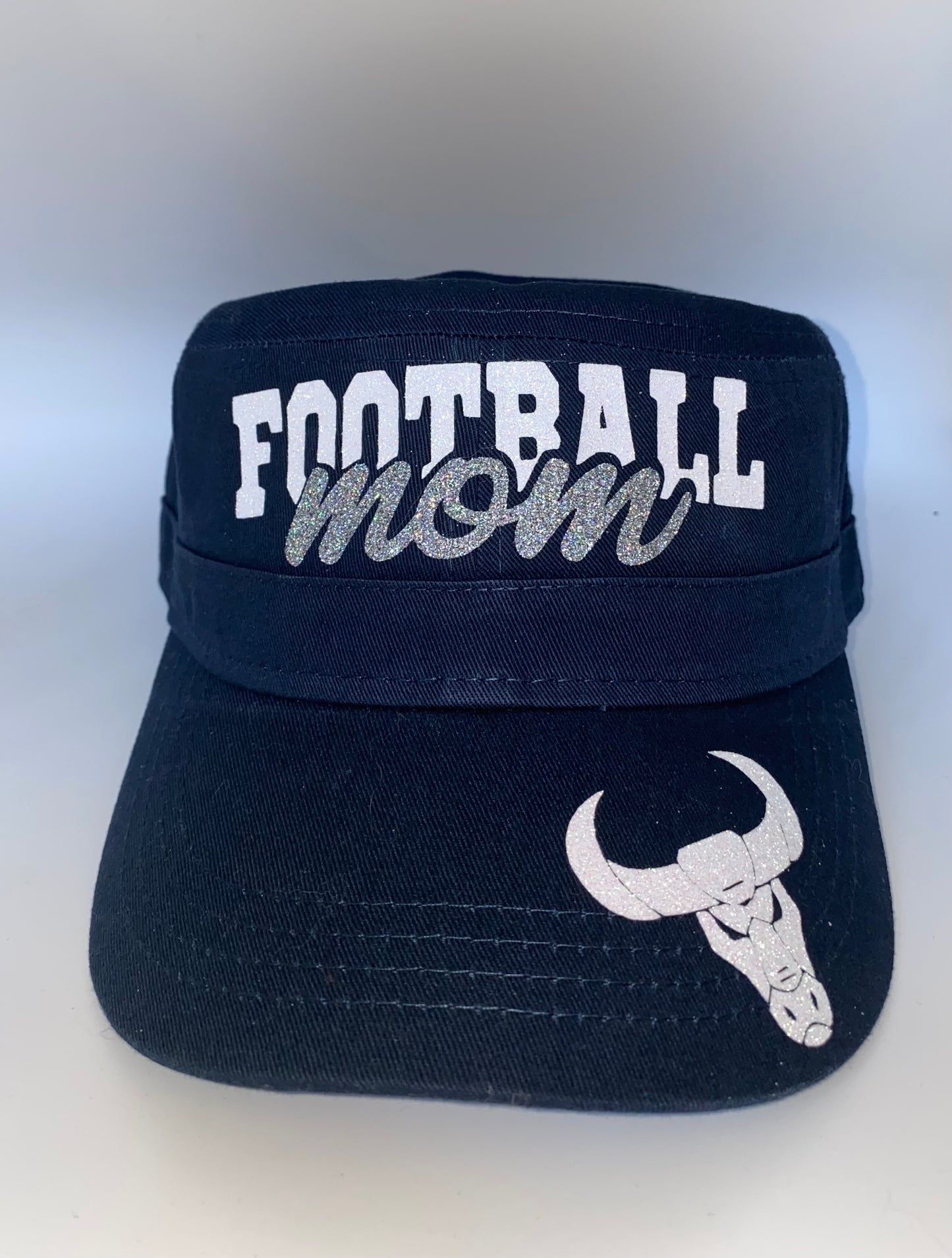 Rampage Football mom Navy Cadet hat
