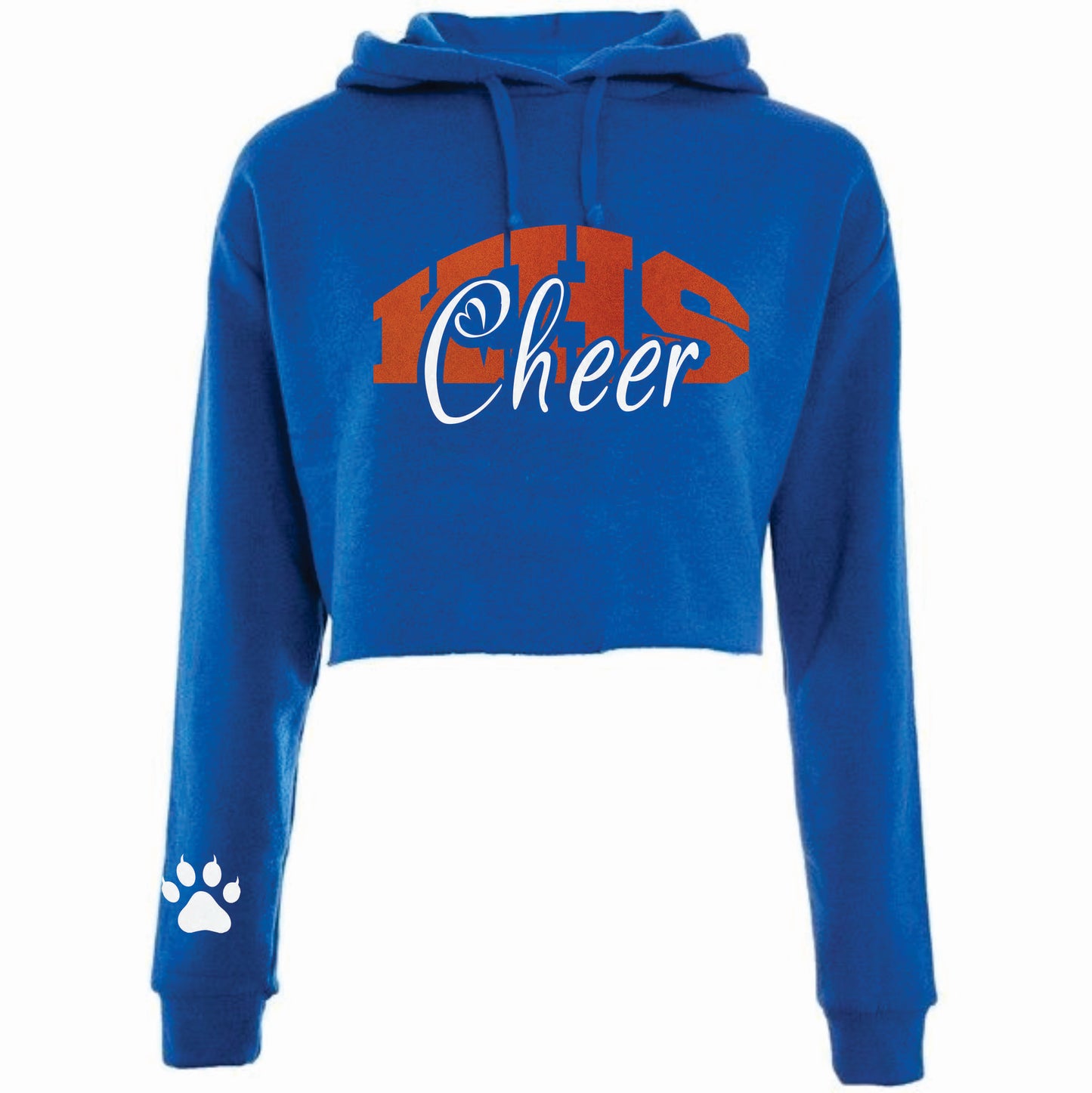 KHS CHEER CROP HOODIE