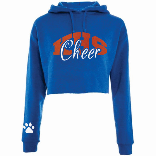 KHS CHEER CROP HOODIE