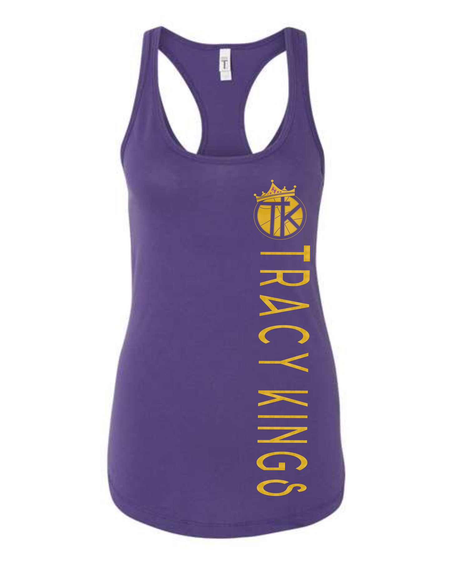 TK Purple Racerback Tank