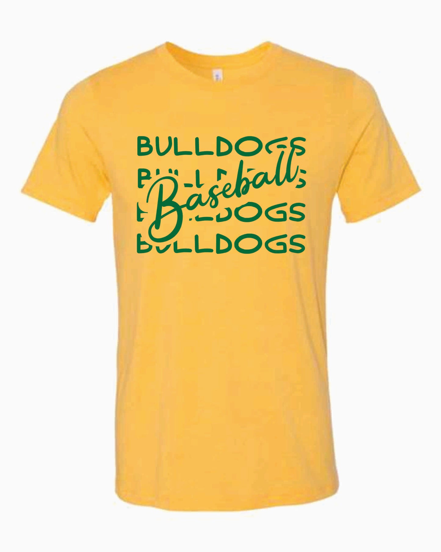THS BULLDOGS BASEBALL TEE