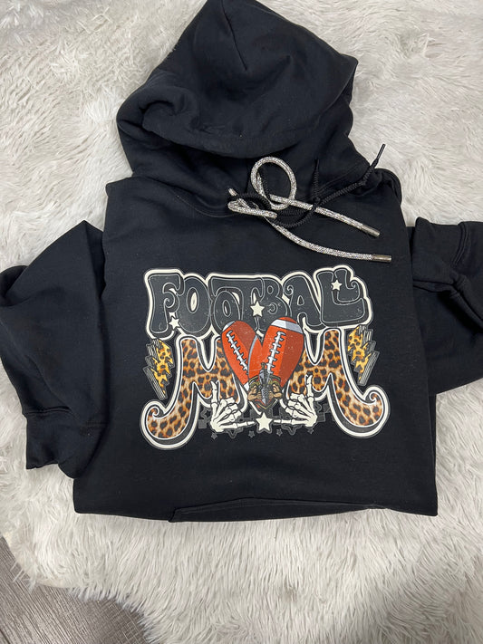 Jr. Spartans Football Mom hoodie