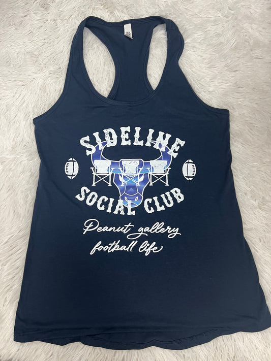 Sideline Social Club Ladies Racerback Tank