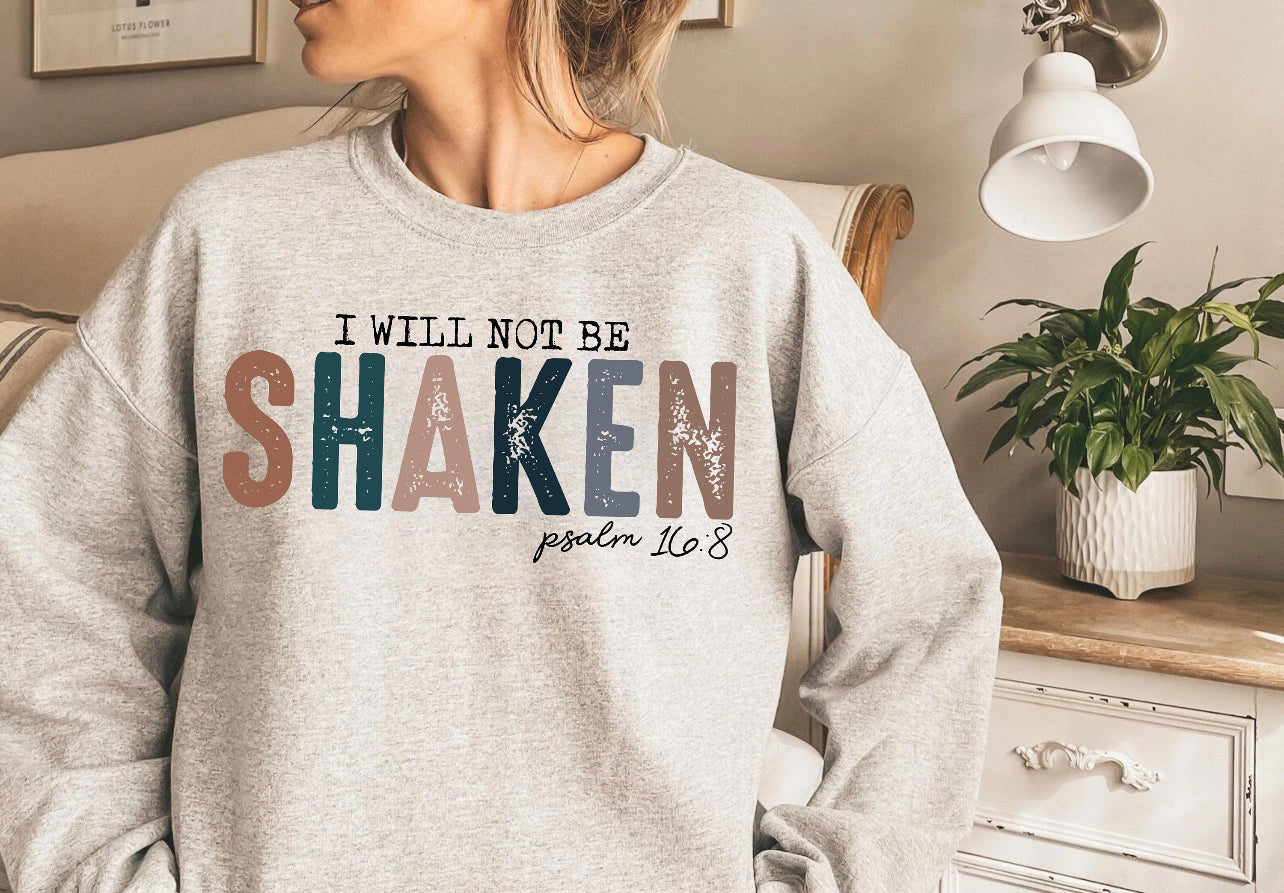 Not be shaken sweatshirt