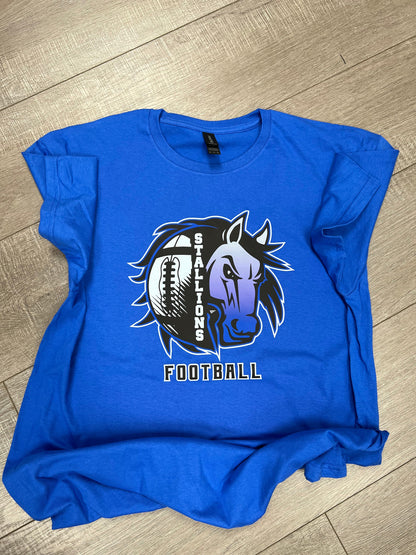 MH  STALLIONS FOOTBALL GAME DAY TEE (Copy) (Copy) (Copy)