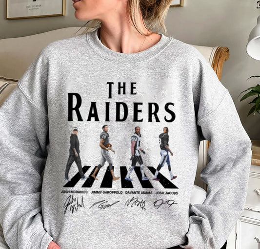 The Raiders sweatshirt