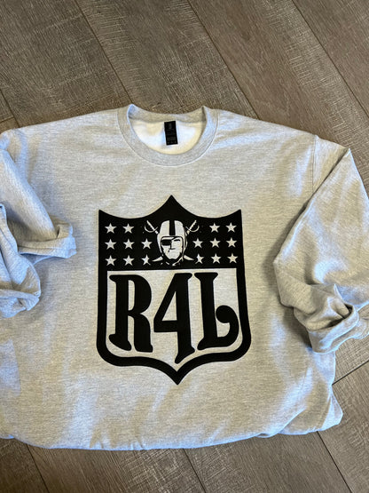 R4L Raiders for Life puff sweatshirt
