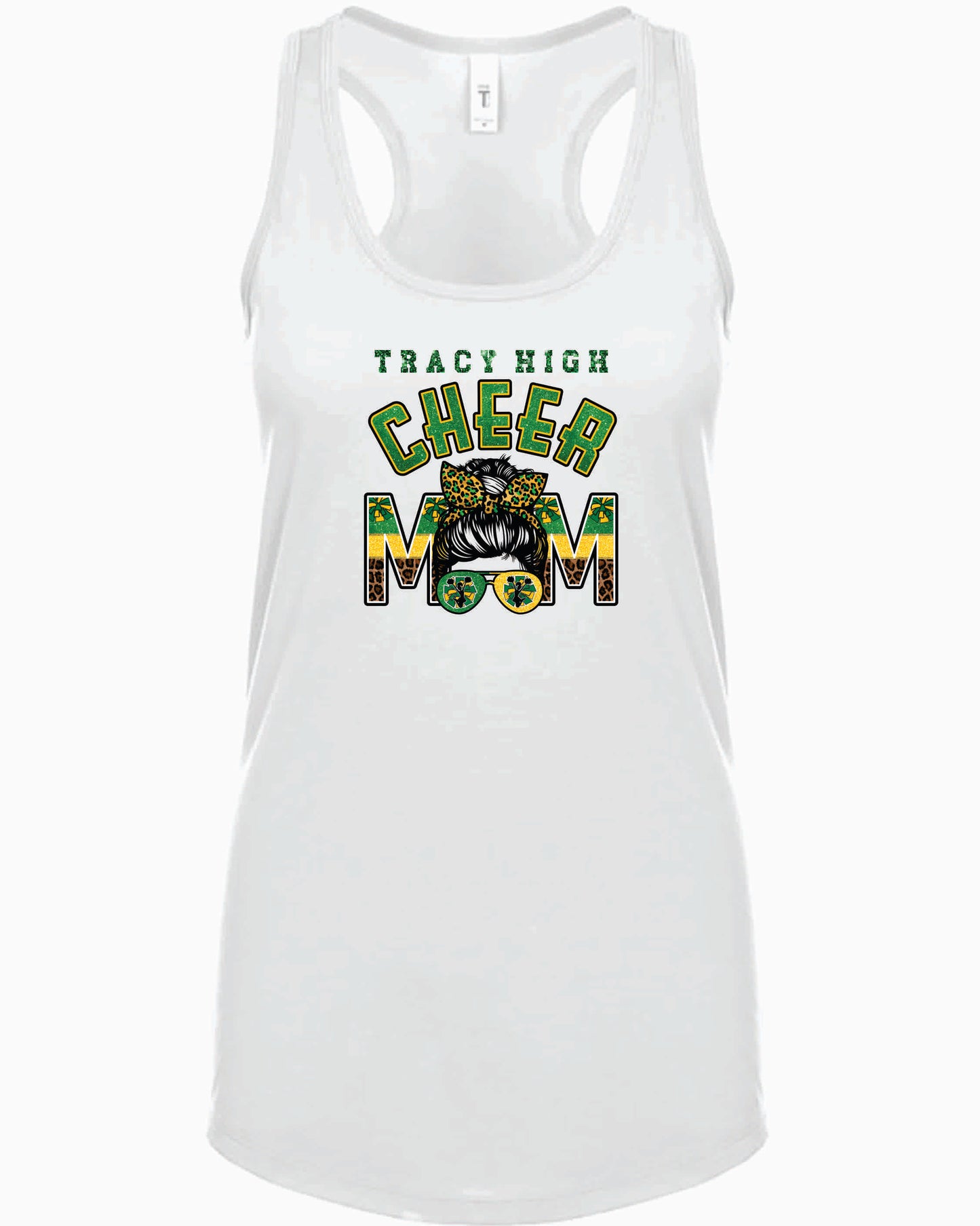 THS CHEER MOM FITTED TANK