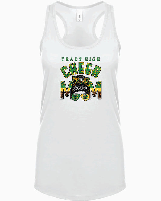 THS CHEER MOM FITTED TANK