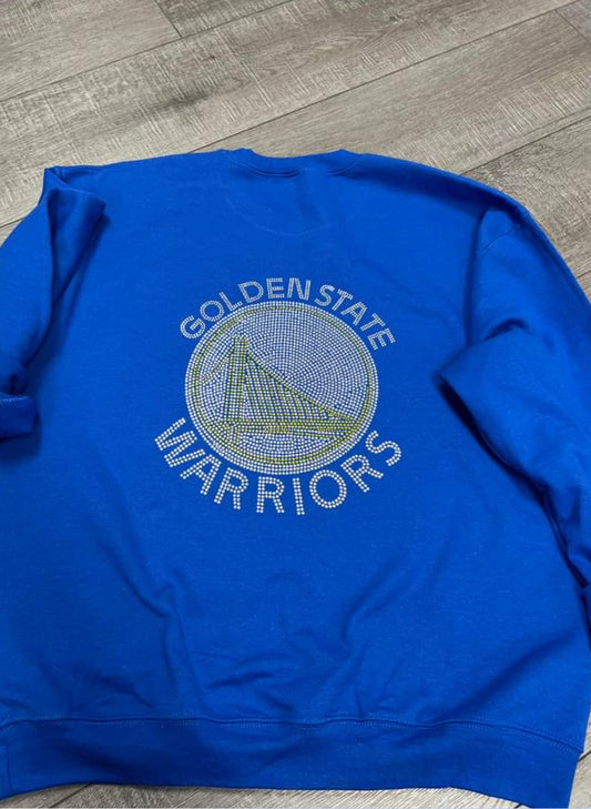 WARRIORS BLING SWEATER