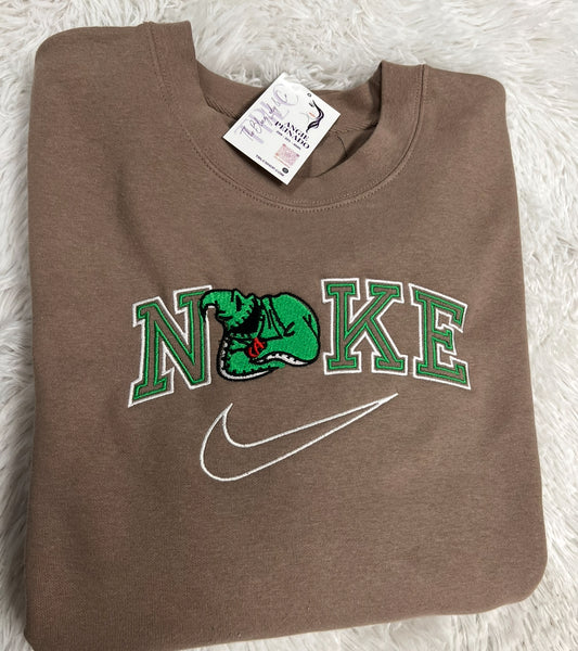 Boogy man swoosh Embroidered sweatshirt