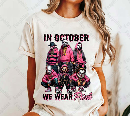 In October we wear Pink