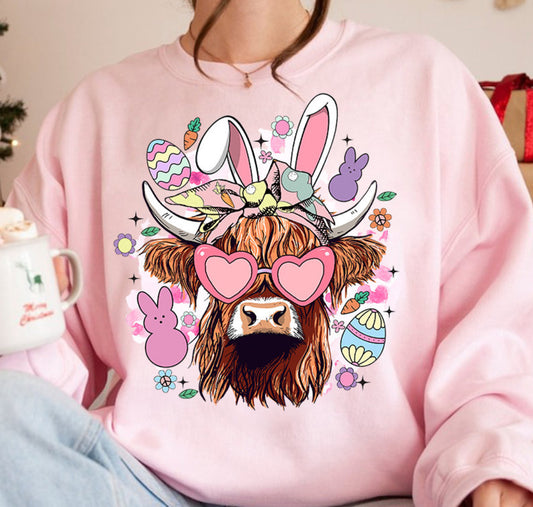 Boujee Heifer Bunny sweatshirt