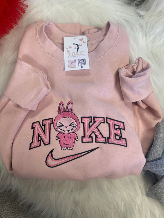 Lil monster swoosh Embroidered sweater