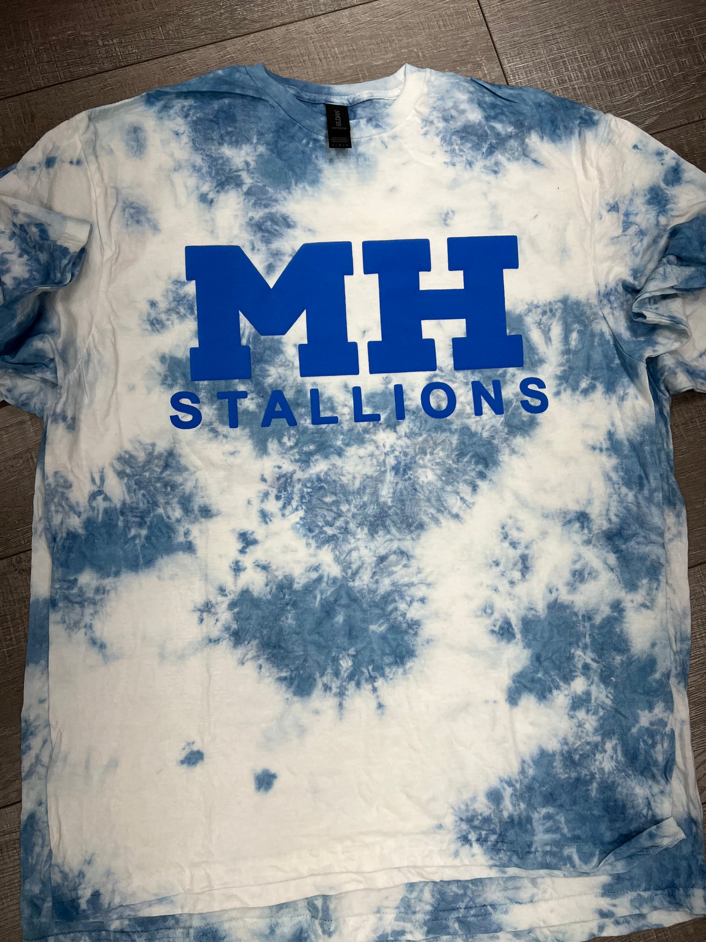 MH  STALLIONS  PUFF TIE DYE