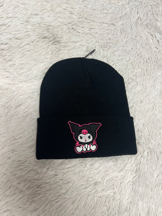 Evil kitty embroidered Beanie