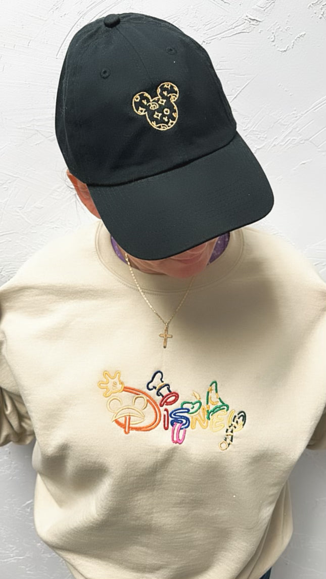 D I S N E Y Embroidered Sweatshirt